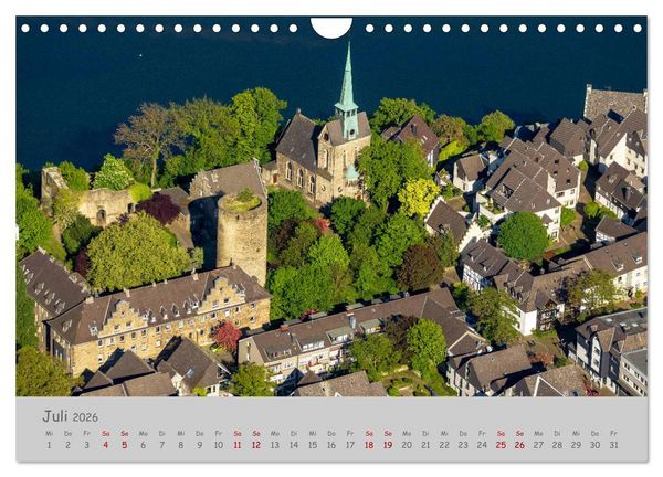 Produktbild: Das Ruhrgebiet Industrieromantik und Natur (Wandkalender 2026 DIN A4 quer), CALVENDO Monatskalender