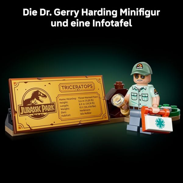 Produktbild: LEGO Jurassic World 77985 Dinosaurier-Fossilien: Triceratops, Modellbau