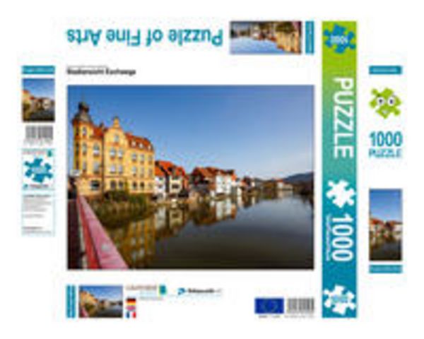 CALVENDO Puzzle Stadtansicht Eschwege 1000 Teile Puzzle quer | 1000 Teile Lege-Größe 64 × 48 cm Foto-Puzzle für glückliche Stunden
