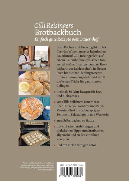 Cilli Reisingers Brotbackbuch