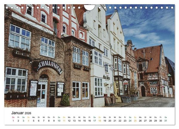 Produktbild: L&uuml;neburg (Wandkalender 2026 DIN A4 quer), CALVENDO Monatskalender