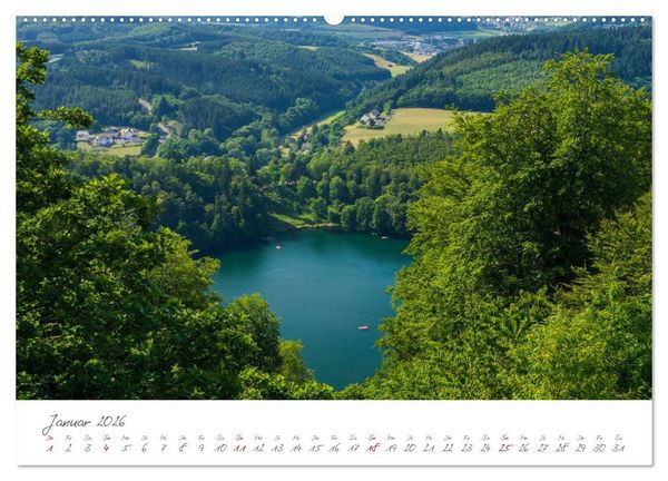 Produktbild: Erlebnis Eifel (hochwertiger Premium Wandkalender 2026 DIN A2 quer), Kunstdruck in Hochglanz