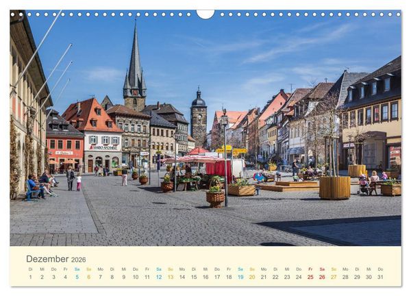Produktbild: Lichtenfels - die Deutsche Korbstadt (Wandkalender 2026 DIN A3 quer), CALVENDO Monatskalender