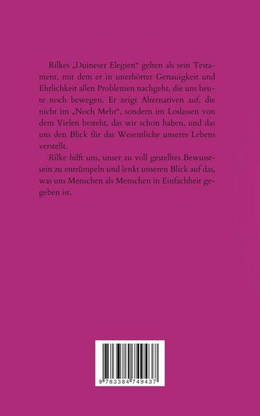 Produktbild: Briefe &uuml;ber Rilkes &bdquo;Duineser Elegien&ldquo;