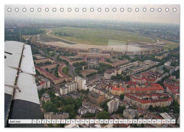 Produktbild: Junkers Ju-52 Rundflug &uuml;ber Berlin (Tischkalender 2026 DIN A5 quer), CALVENDO Monatskalender
