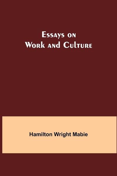 Produktbild: Essays on Work and Culture
