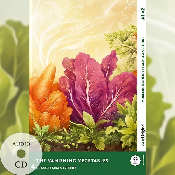 Produktbild: The Vanishing Vegetables - Englische Krimi-Lekt&uuml;re A1-A2 (+ Audio-CD)