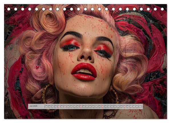 Produktbild: World of Art Work (Tischkalender 2026 DIN A5 quer), CALVENDO Monatskalender