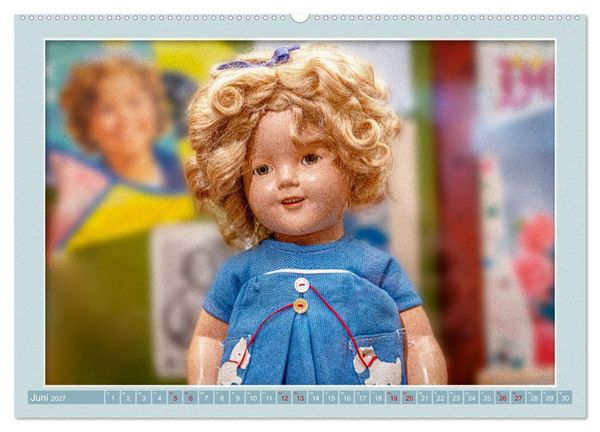Produktbild: Die Puppengalerie (hochwertiger Premium Wandkalender 2027 DIN A2 quer), Kunstdruck in Hochglanz