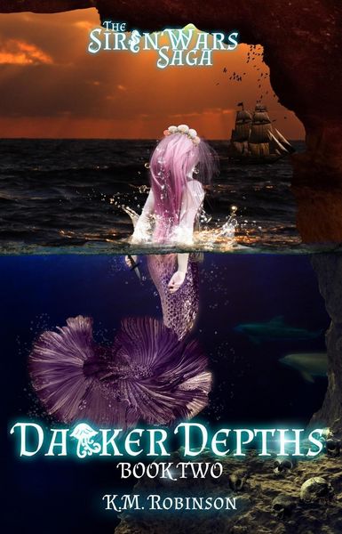 Produktbild: Darker Depths (The Siren Wars Saga, #2)