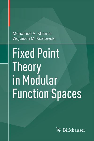Produktbild: Fixed Point Theory in Modular Function Spaces