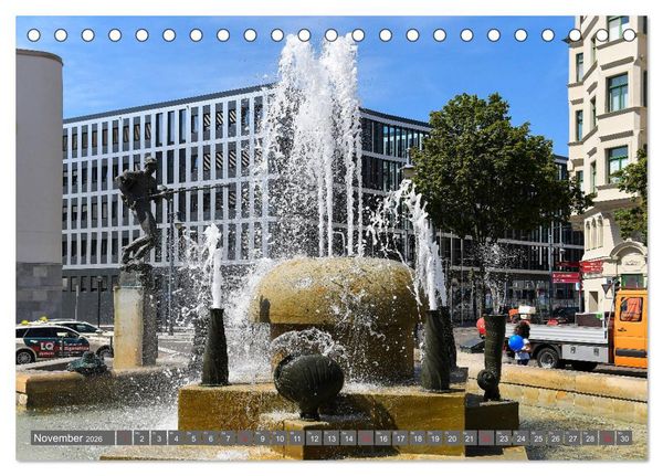 Produktbild: Blickpunkte Halle (Saale) (Tischkalender 2026 DIN A5 quer), CALVENDO Monatskalender
