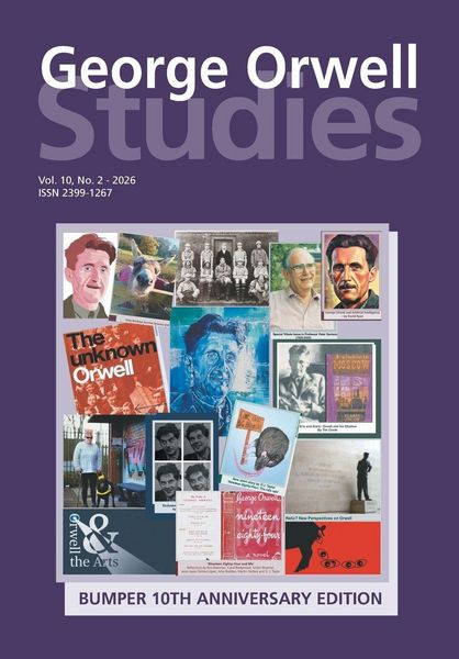 Produktbild: George Orwell Studies Vol.10 No.2