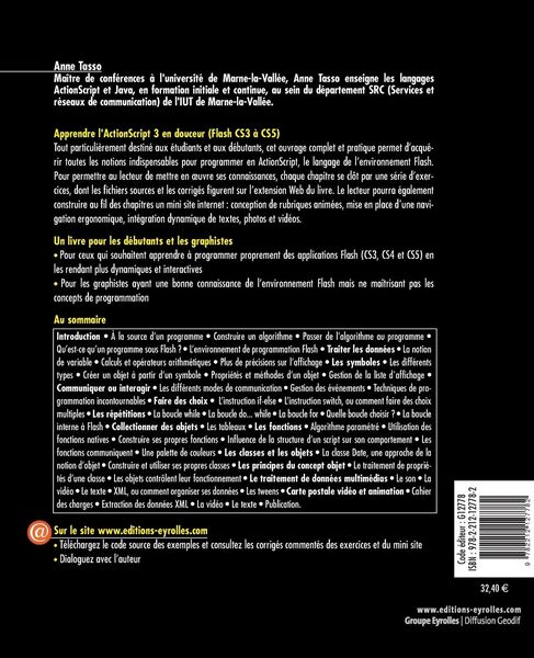 Produktbild: Apprendre &agrave; programmer en ActionScript 3