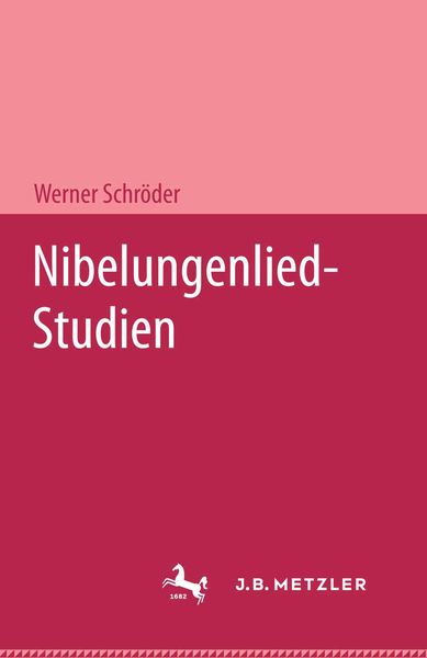 Produktbild: Nibelungenlied-Studien