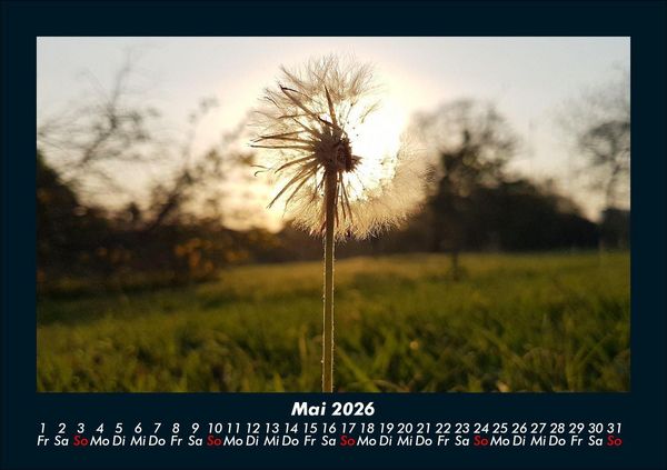 Produktbild: Landschaftskalender 2026 Fotokalender DIN A5