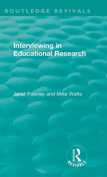 Produktbild: Interviewing in Educational Research