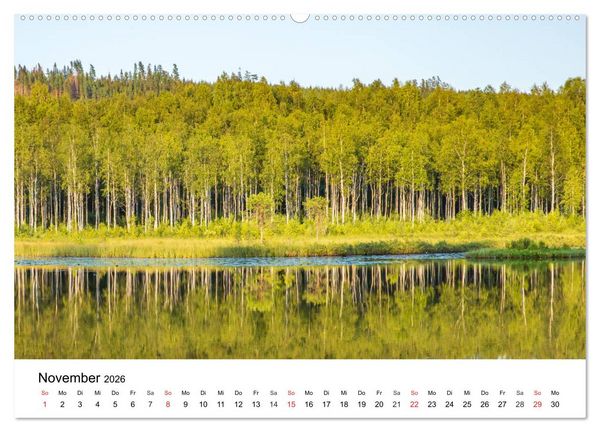 Produktbild: Schwedischer Sommer in V&auml;rmland (Wandkalender 2026 DIN A2 quer), CALVENDO Monatskalender
