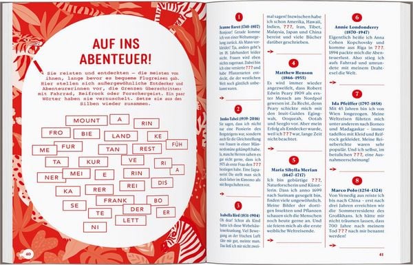 Produktbild: DUMONTs Fantastische R&auml;tselreise Einmal um die Welt