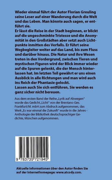 Produktbild: Lyrik auf Abwegen, ...die Reise geht weiter
