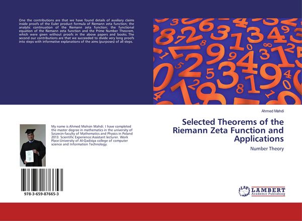 Produktbild: Selected Theorems of the Riemann Zeta Function and Applications