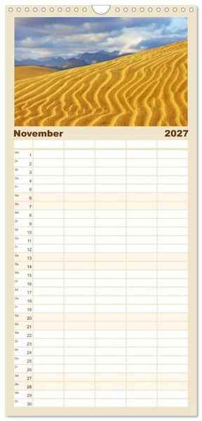 Produktbild: Familienplaner 2027 - Bet&ouml;rendes Gran Canaria mit 5 Spalten (Wandkalender, 21 x 45 cm) CALVENDO