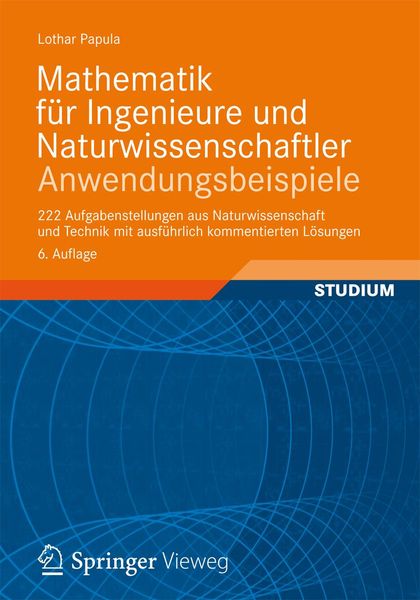 Produktbild: Mathematik für Ingenieure und Naturwissenschaftler - Anwendungsbeispiele