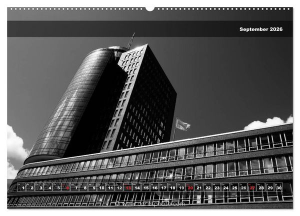 Produktbild: Architektur: Geometrie des Lichts (Wandkalender 2026 DIN A2 quer), CALVENDO Monatskalender