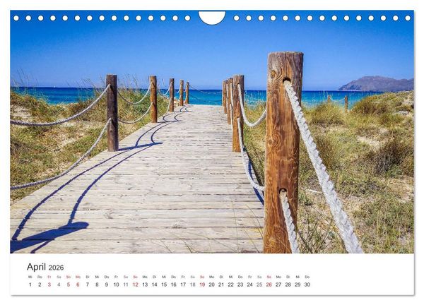 Produktbild: Mallorca, Mallorca (Wandkalender 2026 DIN A4 quer), CALVENDO Monatskalender