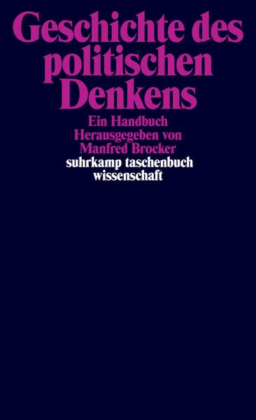 Produktbild: Geschichte des politischen Denkens