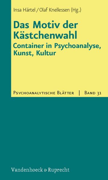 Produktbild: Das Motiv der K&auml;stchenwahl: Container in Psychoanalyse, Kunst, Kultur