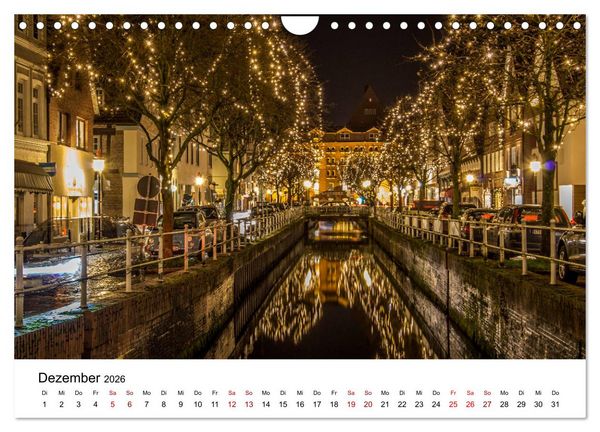 Produktbild: Buxtehude - Eine Perle in Niedersachsen (Wandkalender 2026 DIN A4 quer), CALVENDO Monatskalender