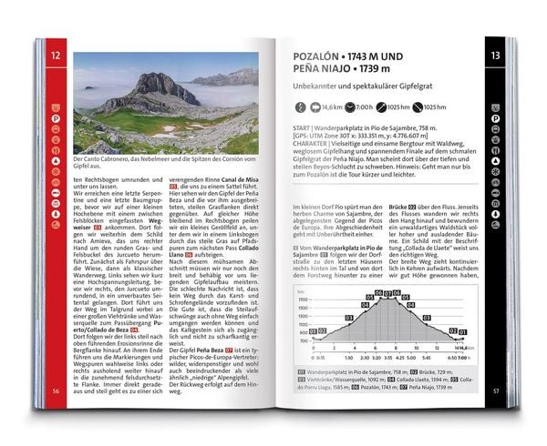 Produktbild: KOMPASS Wanderf&uuml;hrer Picos de Europa, 55 Touren