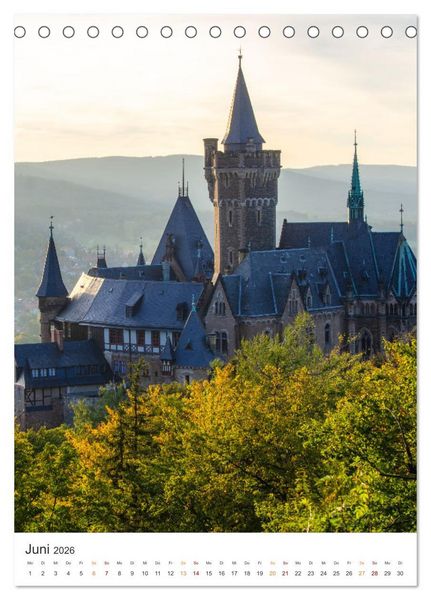 Produktbild: Stadt Wernigerode (Tischkalender 2026 DIN A5 hoch), CALVENDO Monatskalender