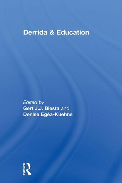Produktbild: Derrida & Education