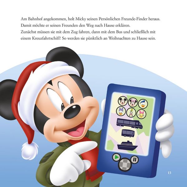 Produktbild: Disney Vorlesebuch: Weihnachtliche 5-Minuten-Geschichten