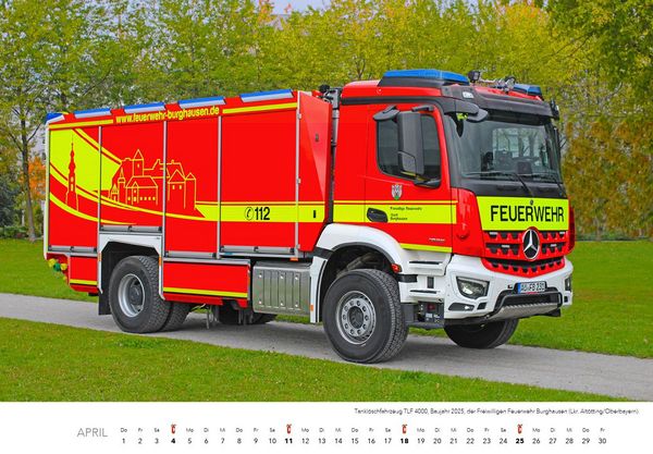 Produktbild: Feuerwehr Kalender 2027 Wandkalender