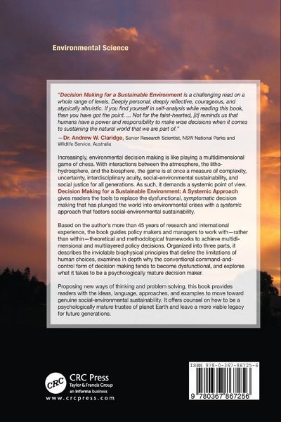 Produktbild: Decision-Making for a Sustainable Environment
