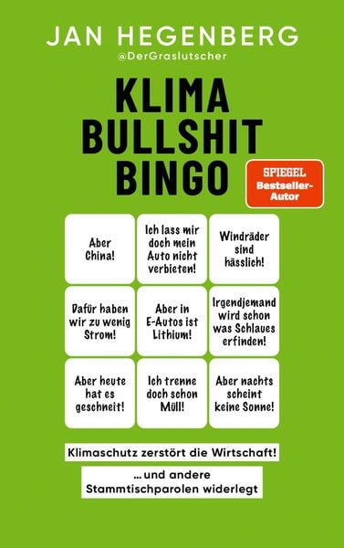 Produktbild: Klima-Bullshit-Bingo (SPIEGEL-Bestseller)