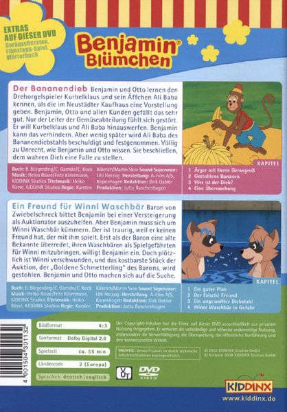 Produktbild: Benjamin Bl&uuml;mchen - Bananendieb/Ein Freund f&uuml;r..