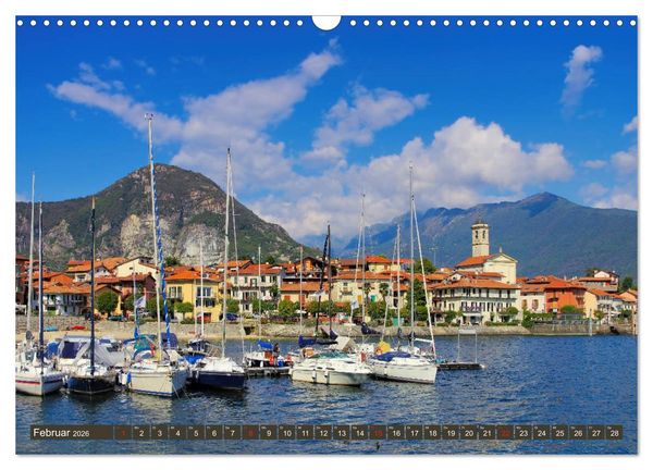 Produktbild: Lago Maggiore - Bezaubernde Orte am Westufer (Wandkalender 2026 DIN A3 quer), CALVENDO Monatskalender