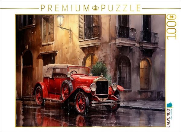CALVENDO Puzzle Rarität in rot | 1000 Teile Lege-Größe 64x48cm Foto-Puzzle für glückliche Stunden