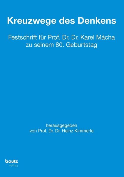 Produktbild: Kreuzwege des Denkens