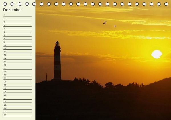 Produktbild: Amrum Geburtstagsmerker (Tischkalender immerw&auml;hrend DIN A5 quer)