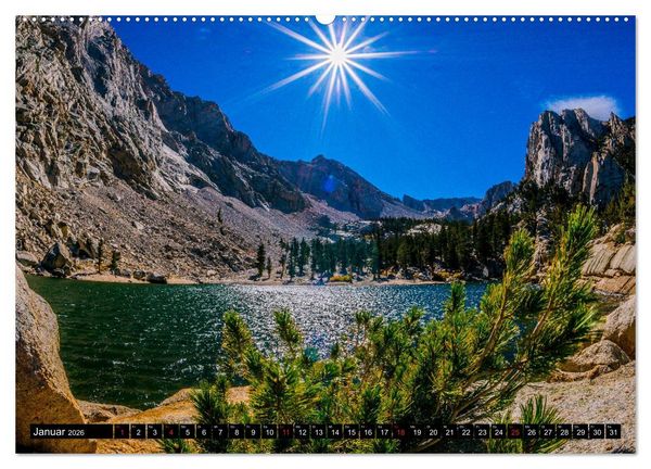 Produktbild: Entlang der Sierra Nevada (hochwertiger Premium Wandkalender 2026 DIN A2 quer), Kunstdruck in Hochglanz