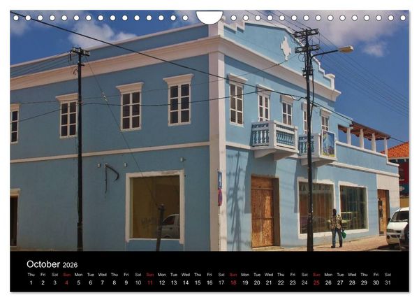 Produktbild: Monuments of Aruba 2026 (Wall Calendar 2026 DIN A4 landscape), CALVENDO 12 Month Wall Calendar