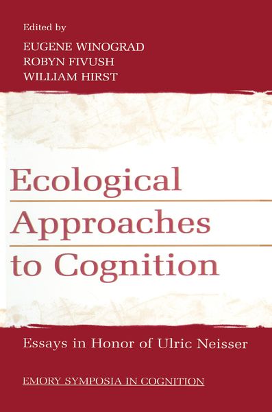 Produktbild: Ecological Approaches to Cognition