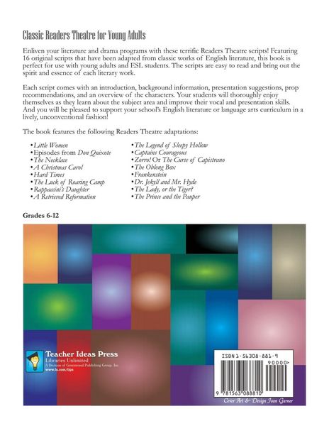 Produktbild: Classic Readers Theatre for Young Adults