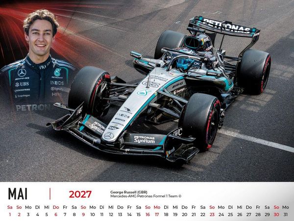 Produktbild: Formel 1 World Championship Kalender 2027