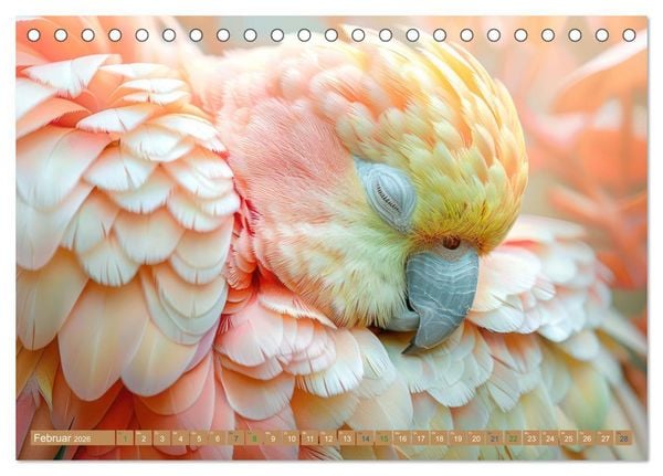 Produktbild: Tierische Tr&auml;umer - Sanft ruhend (Tischkalender 2026 DIN A5 quer), CALVENDO Monatskalender